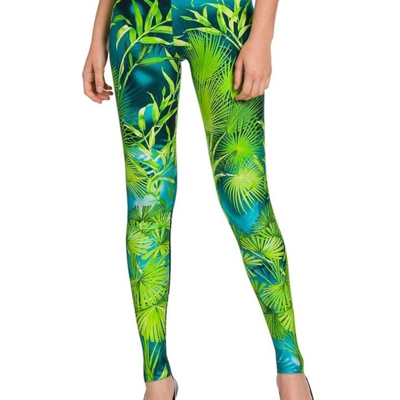 Versace Jungle Print Leggings - Picture 9 of 10